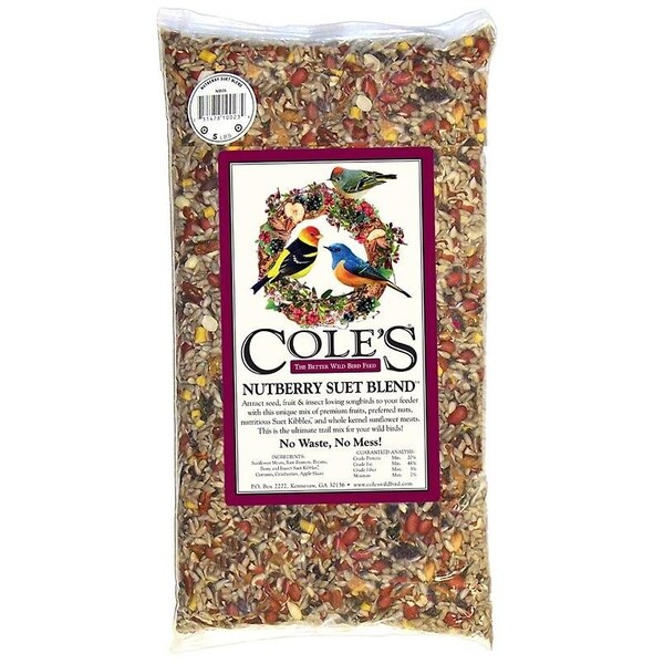 Coles Nutberry Suet Blend Blended Bird Seed, 20 lb Bag NB20 Zoro